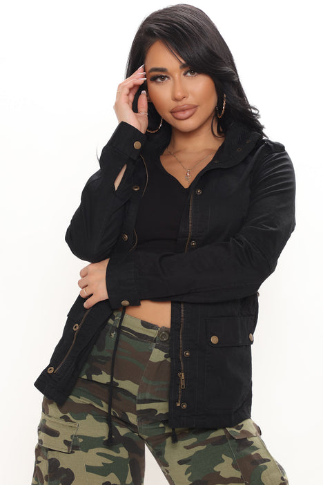Fashion nova combat best sale jacket
