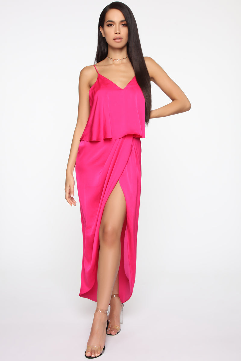 On Top Of It All Maxi Dress - Hot Pink | Fashion Nova, Dresses ...