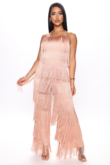 Jumpsuit tassel store