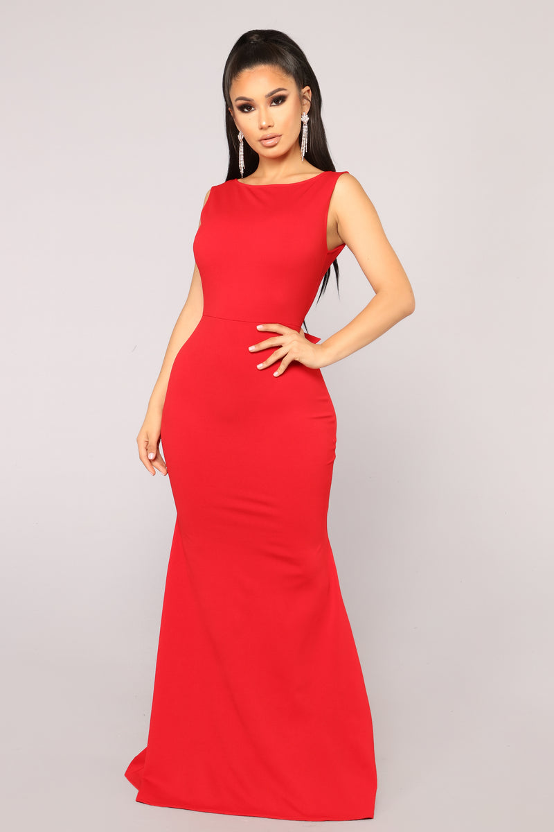 Such A Lady Ruffle Dress - Red | Fashion Nova, Dresses | Fashion Nova