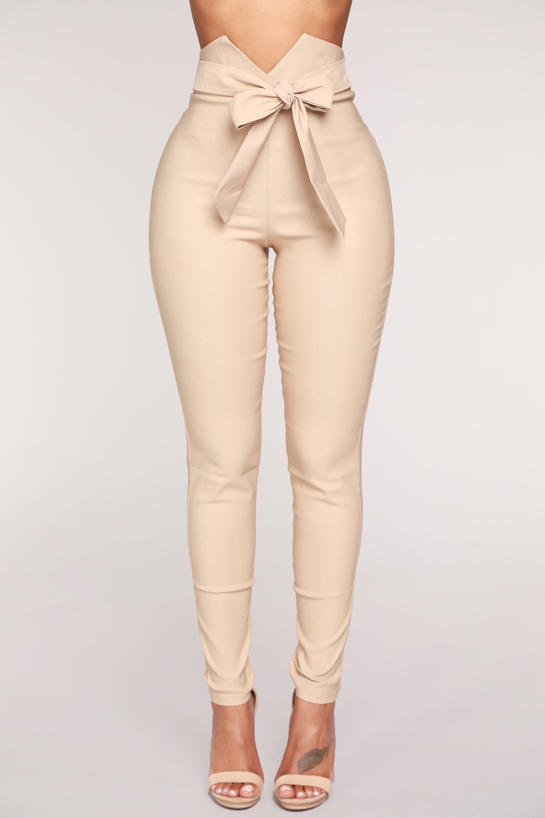 Fashion nova knot store your girl pants