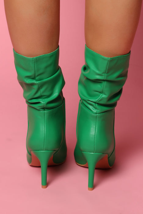 Kelly 2025 green booties