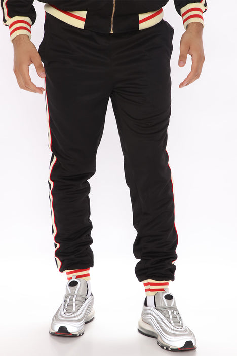 Fashion nova mens track hot sale pants
