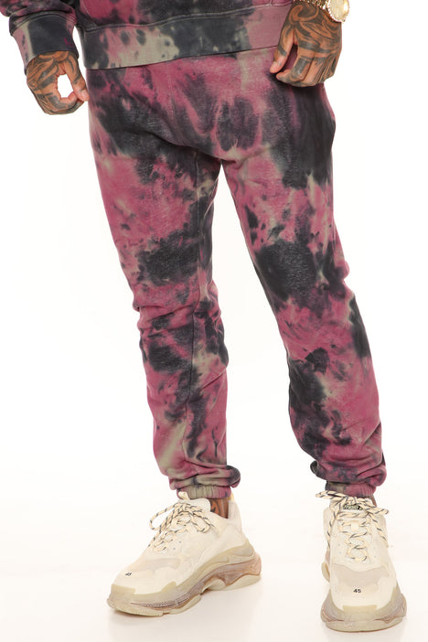 Tyson Everyday Tie Dye Sweat Jogger Olive combo Fashion Nova