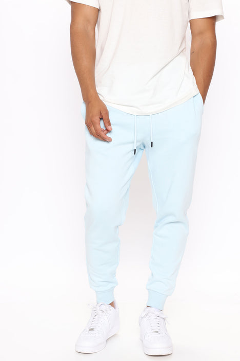 Baby blue clearance mens joggers