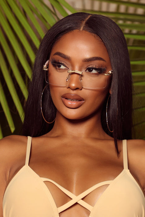 Clear fashion sunglasses sale