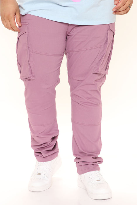 Purple camo pants fashion nova clearance