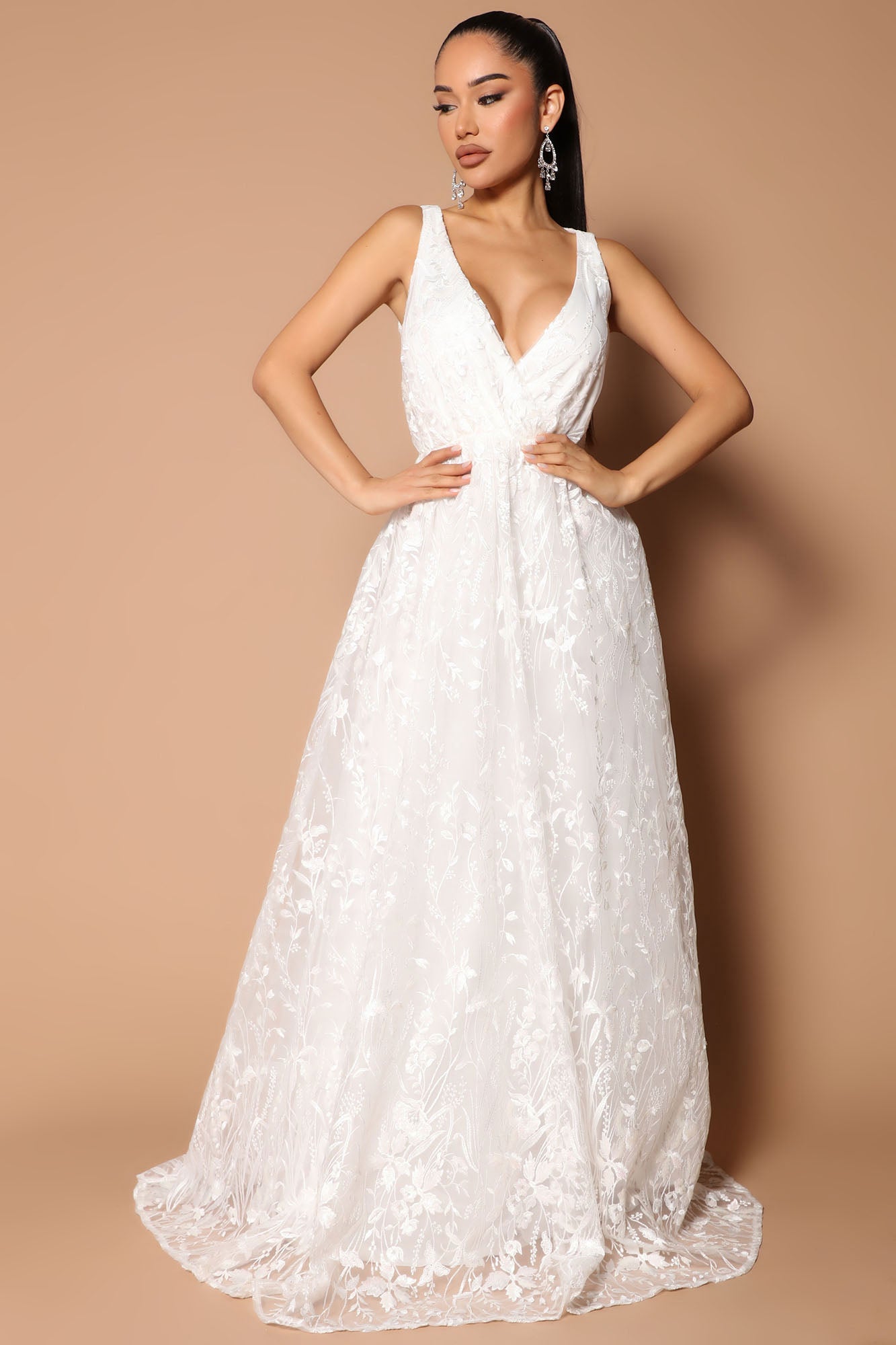 Grace Embroidered Maxi Dress White Fashion Nova Luxe