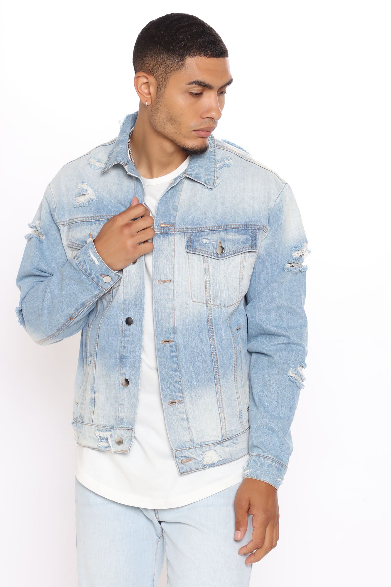 Take Me Home Denim Jacket - Light Wash | Fashion Nova, Mens Jackets |  Fashion Nova