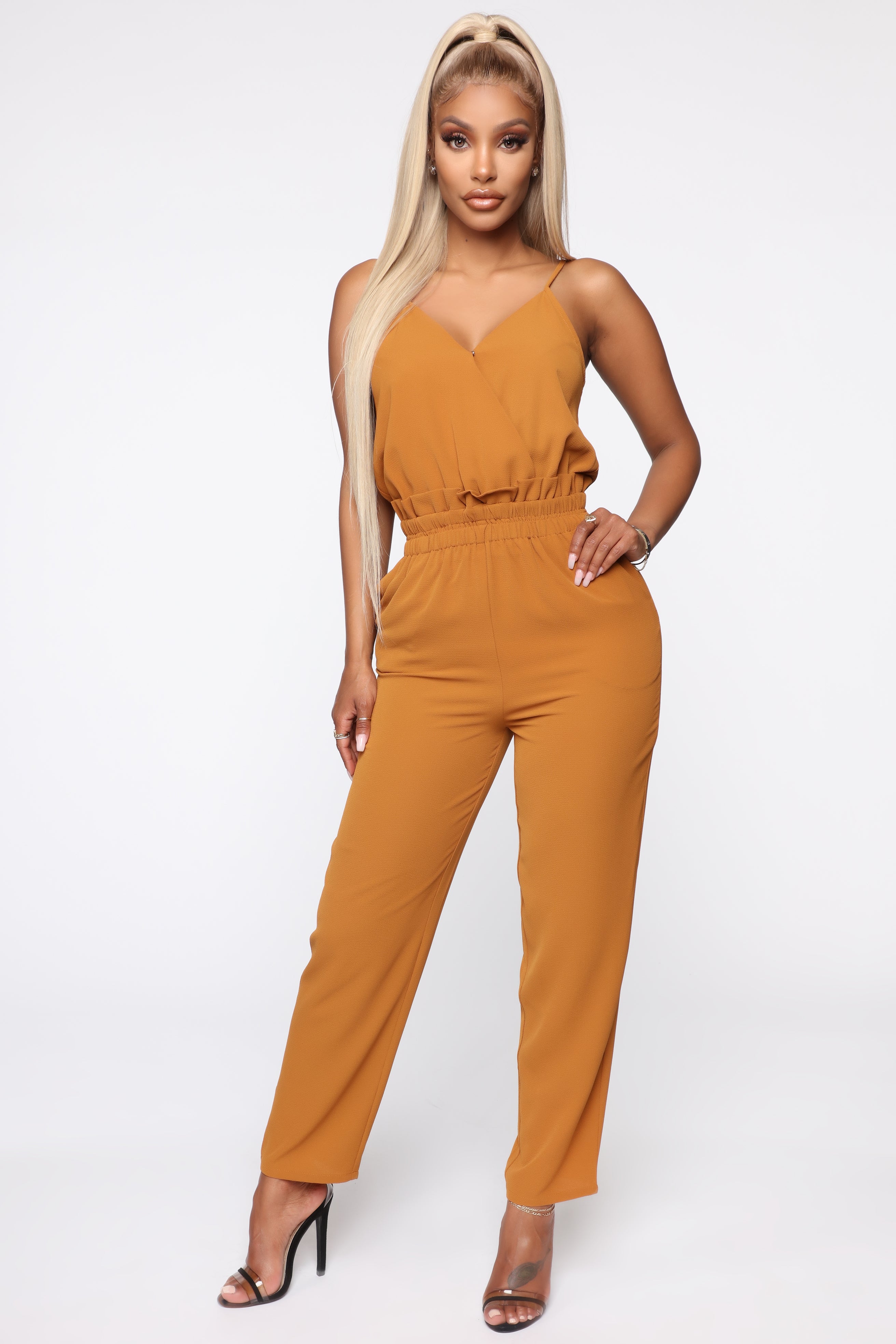 Paperbag jumpsuit cheap