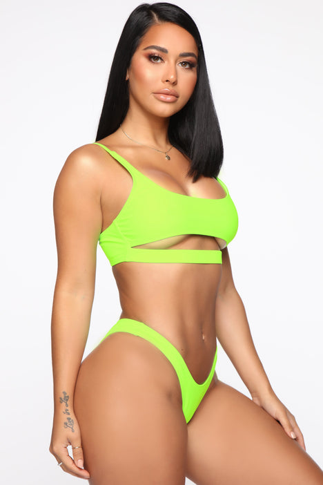 Euphoria Bikini Set Neon Green