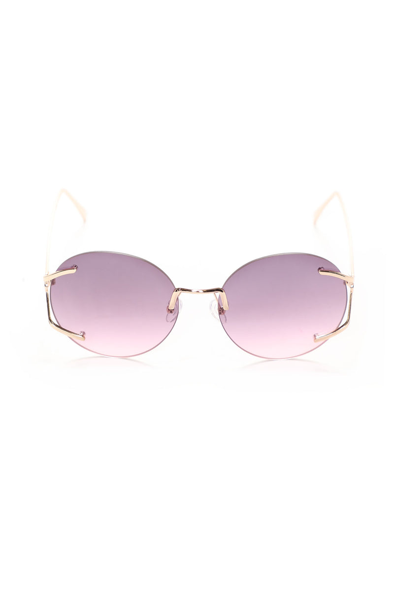 Circling Back To You Sunglasses - Black/Pink | Fashion Nova, Sunglasses ...