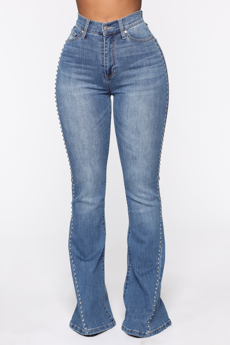 Southern Belle Flare Jeans - Medium Wash | Fashion Nova, Jeans ...