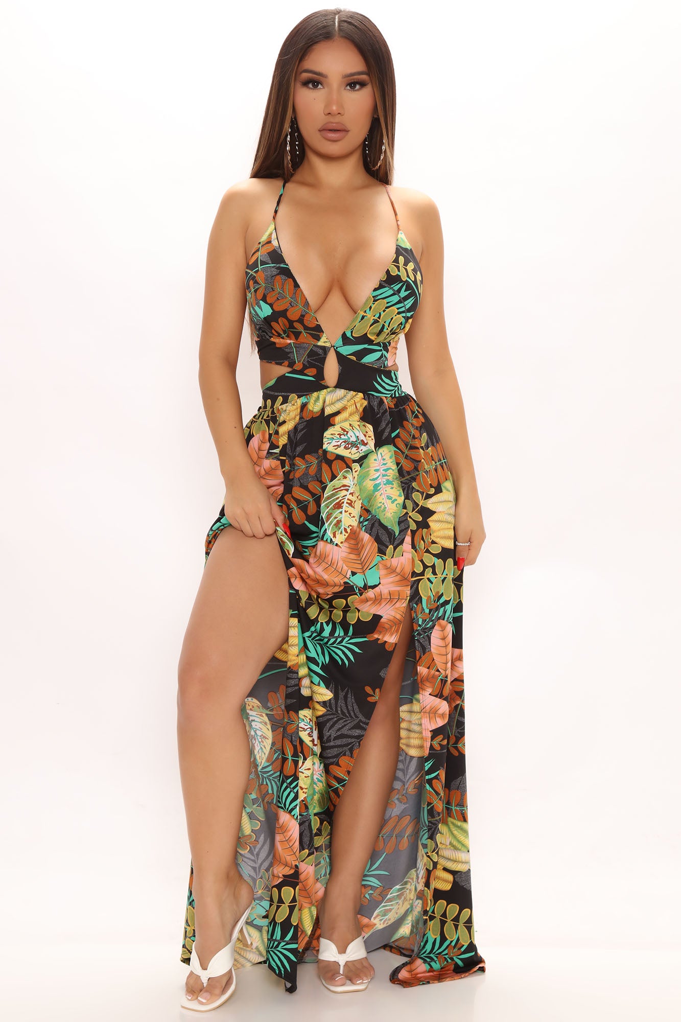 Fashion nova sale tropical dress
