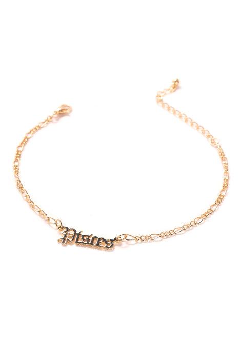 Pisces anklet top