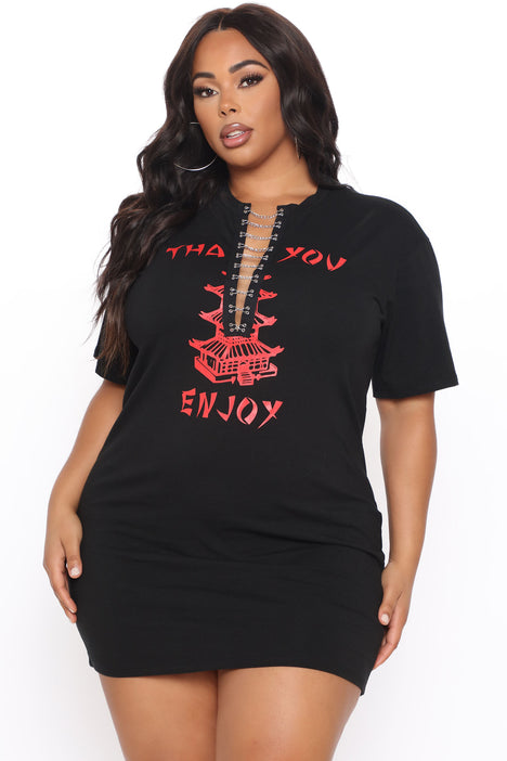 Thank you next t shirt dress hot sale