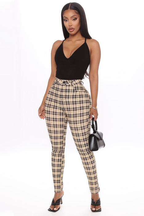 Fashion nova outlet plaid pants