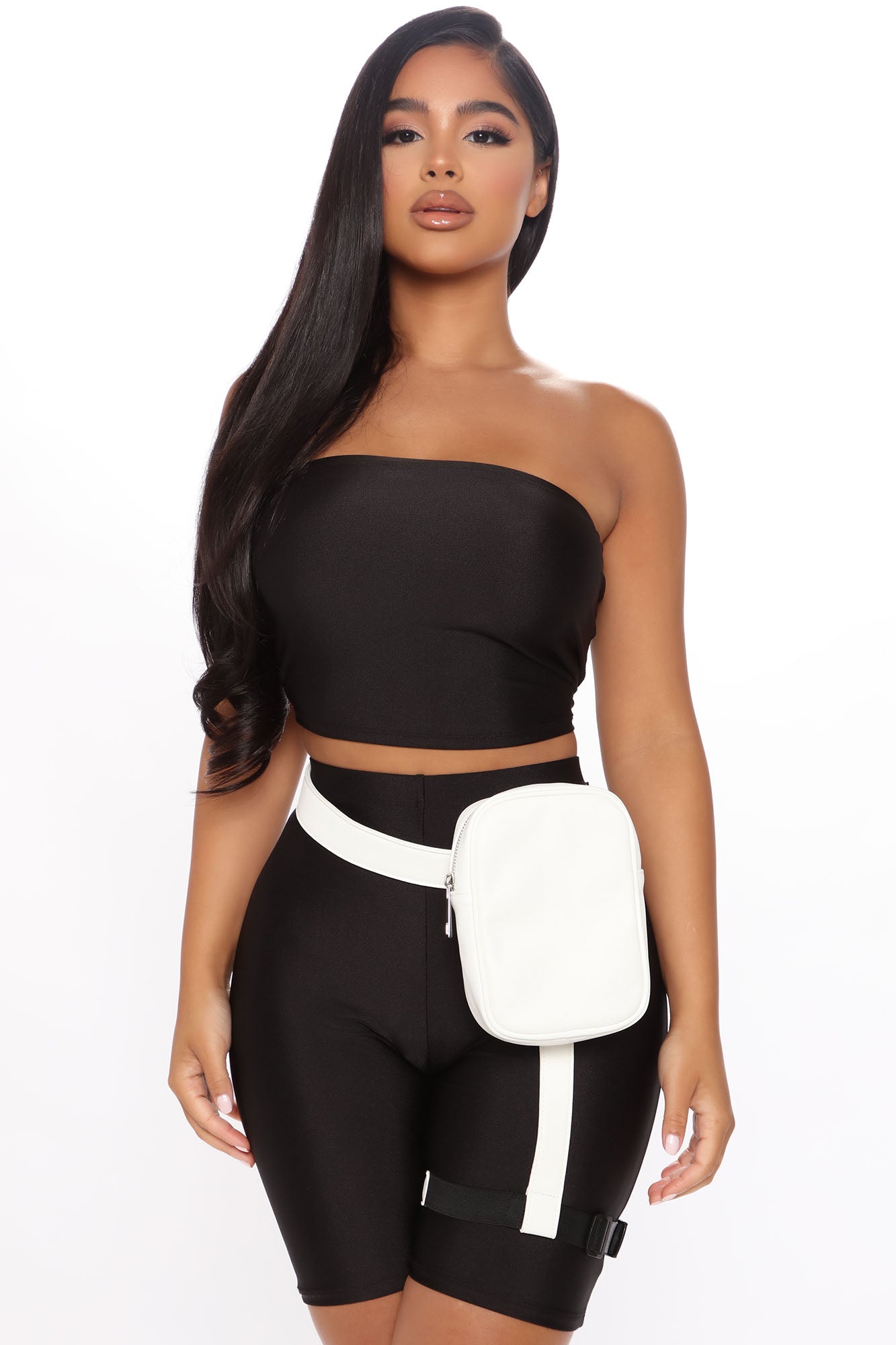 Harness fanny pack fashion nova outlet