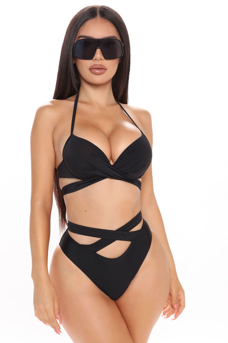 Fashion nova sales high waist bikini