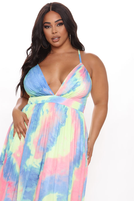 Fashion nova multi color on sale dress