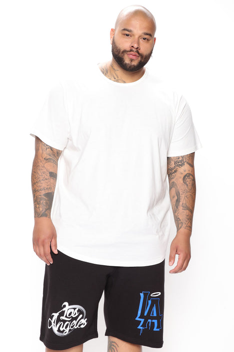 la dodgers shorts black
