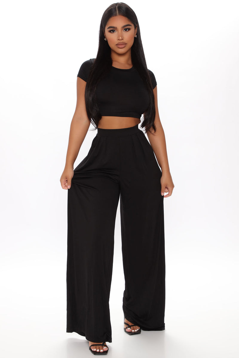 Chosen One Pant Set - Black | Fashion Nova, Matching Sets | Fashion Nova