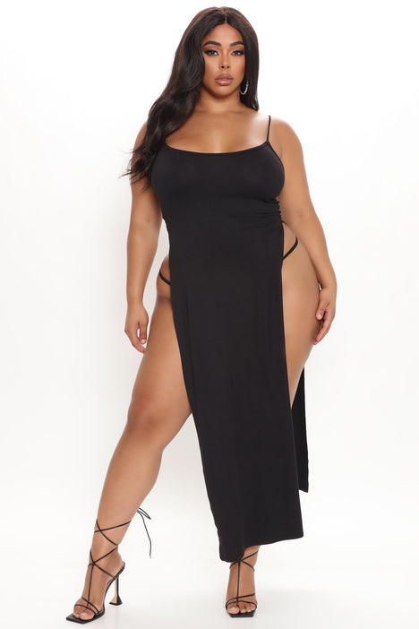 Let s See What You Got Maxi Dress Black Fashion Nova Dresses