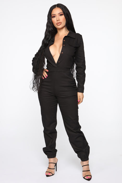 Aviator jumpsuit fashion nova clearance