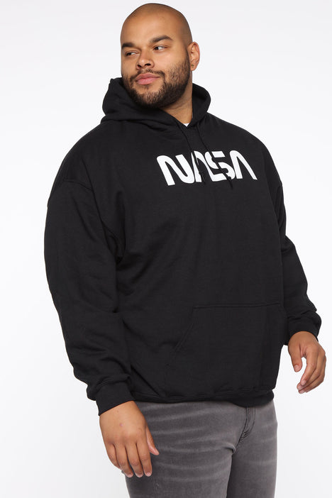 NASA Spaceman Hoodie Black combo Fashion Nova Mens Graphic