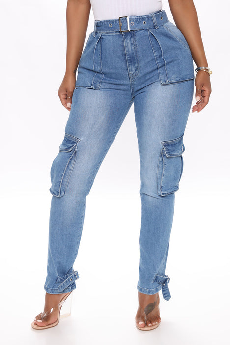 Fashion nova deals denim joggers