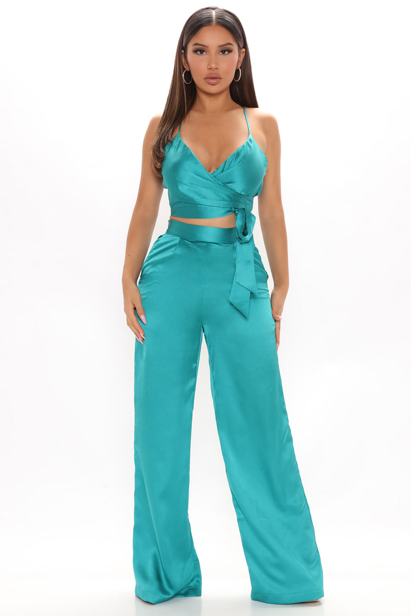 Luxury Views Pant Set - Emerald | Fashion Nova, Matching Sets | Fashion ...