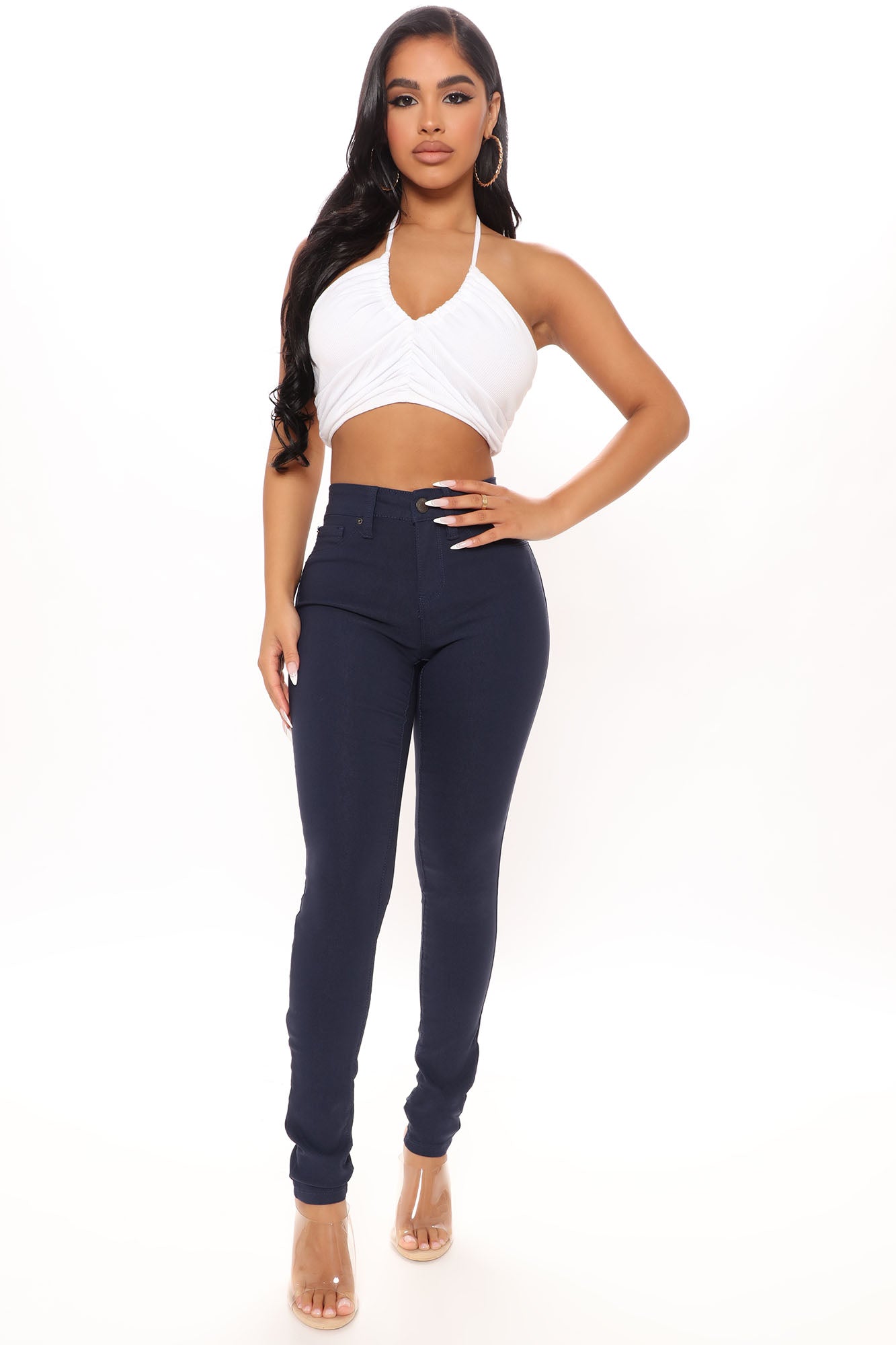 Hyperstretch skinny pants cheap