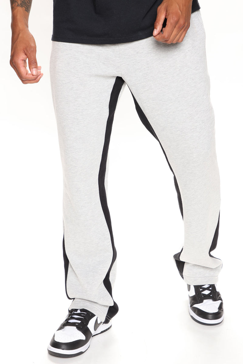 Tyson Flared Sweatpants - Grey | Fashion Nova, Mens Pants | Fashion Nova