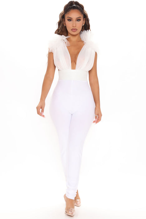 Fashion nova sales bandage jumpsuit