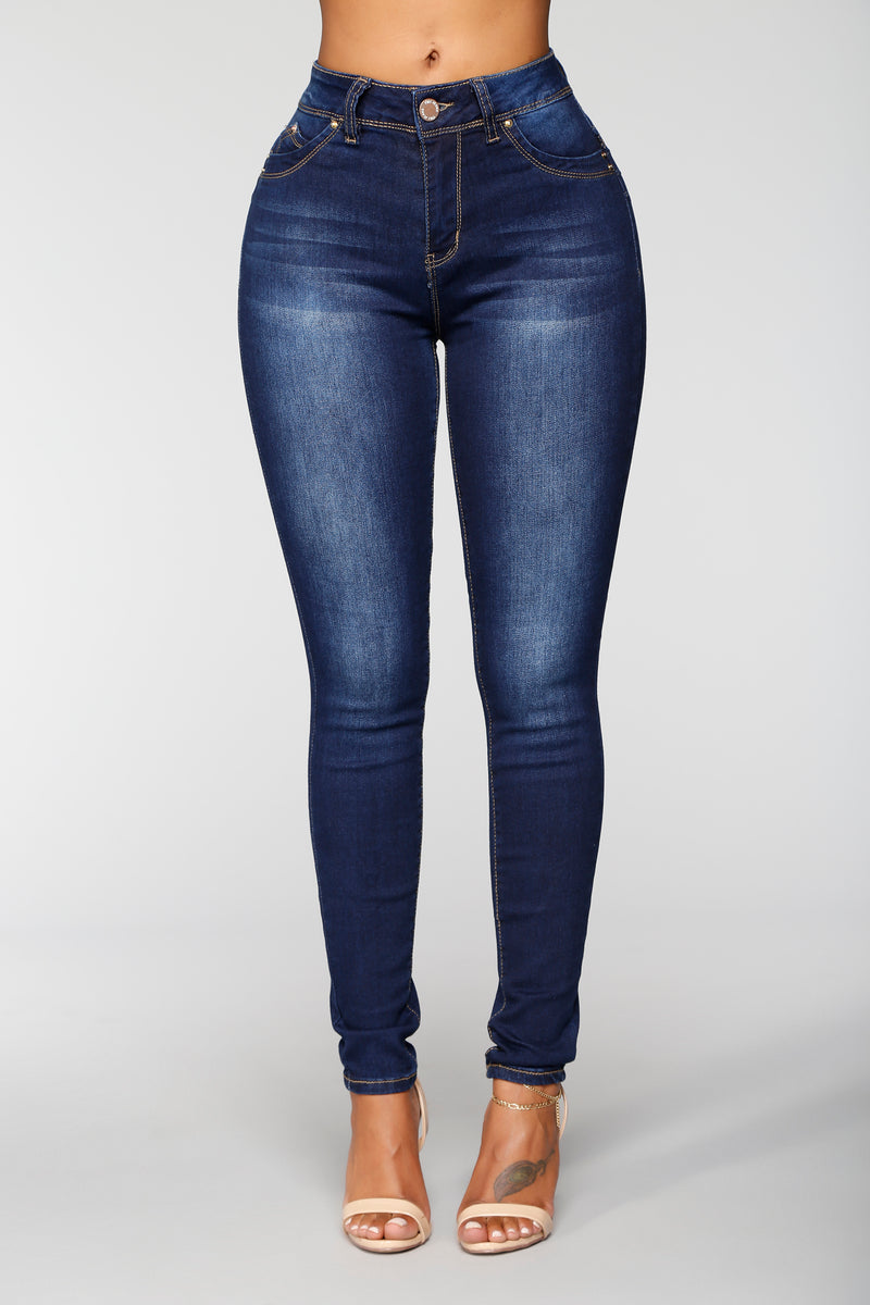 Rose Skinny High Waist Jeans - Dark Denim | Fashion Nova, Jeans ...