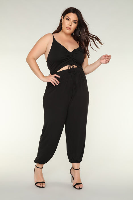 Easy breeze jumpsuit fashion nova top