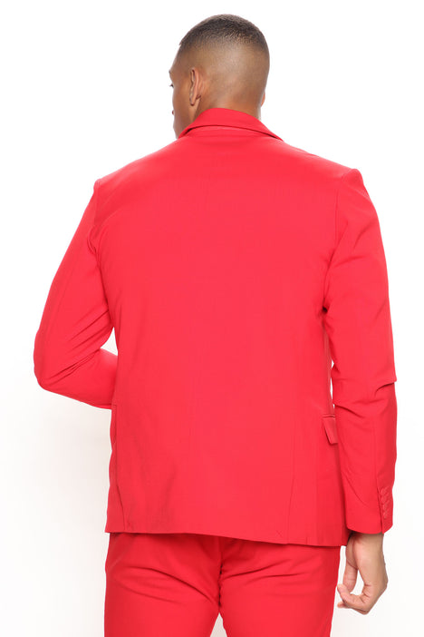 The Modern Stretch Suit Jacket - Red, Fashion Nova, Mens Jackets