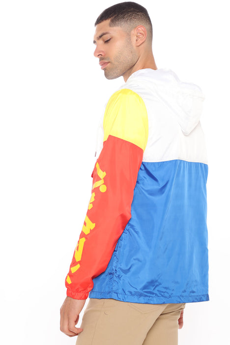 Vintage Pac Man Jacket Multi Color