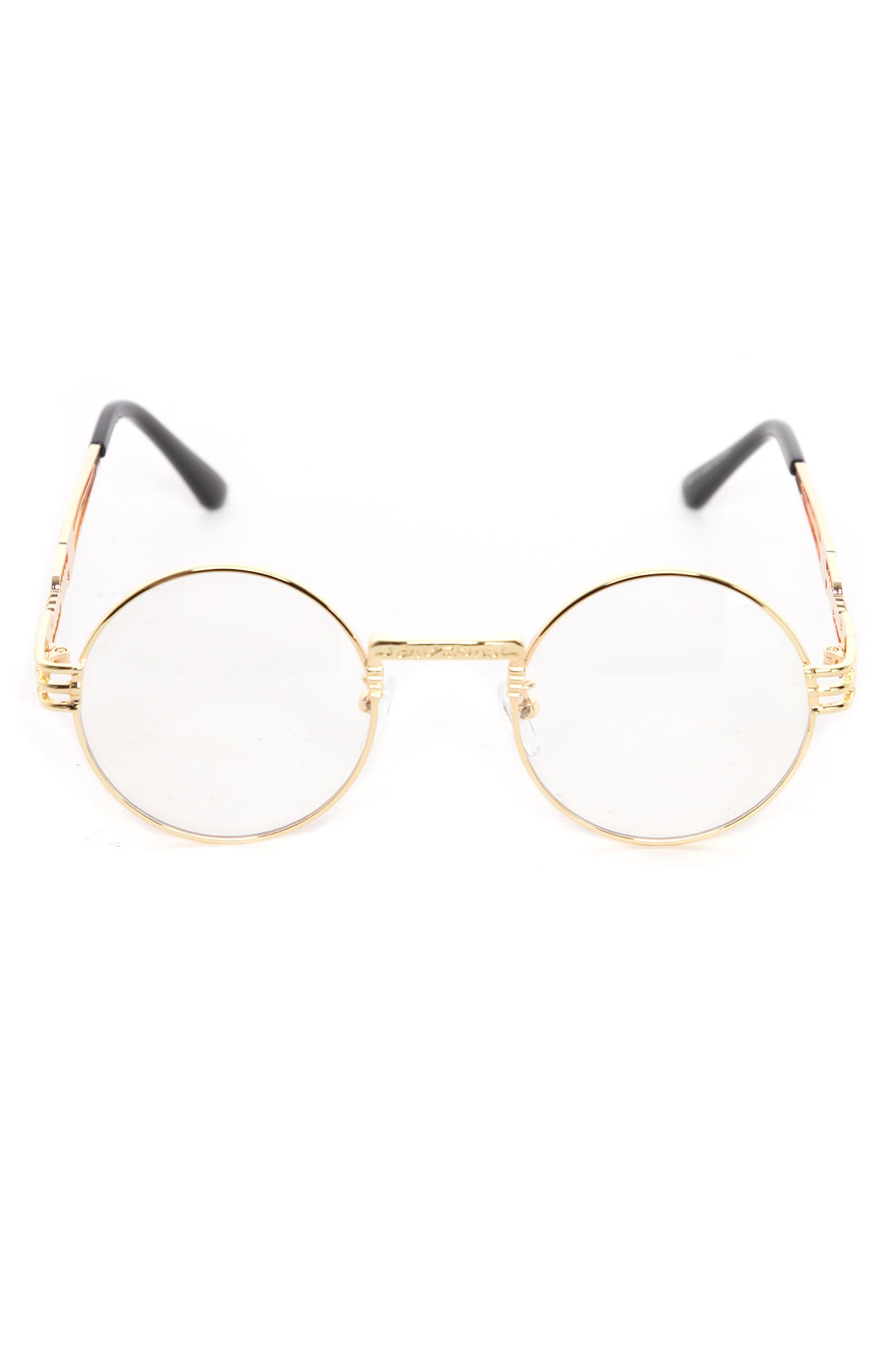 Clear hotsell fashion sunglasses