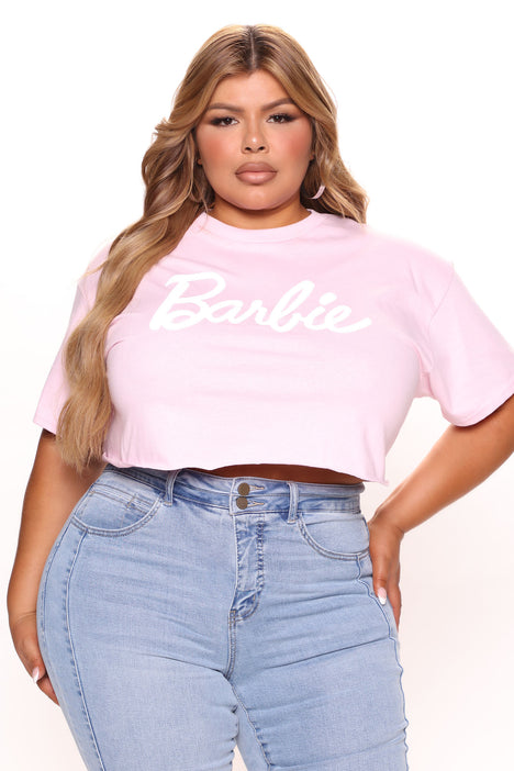 Plus size barbie crop top outlet