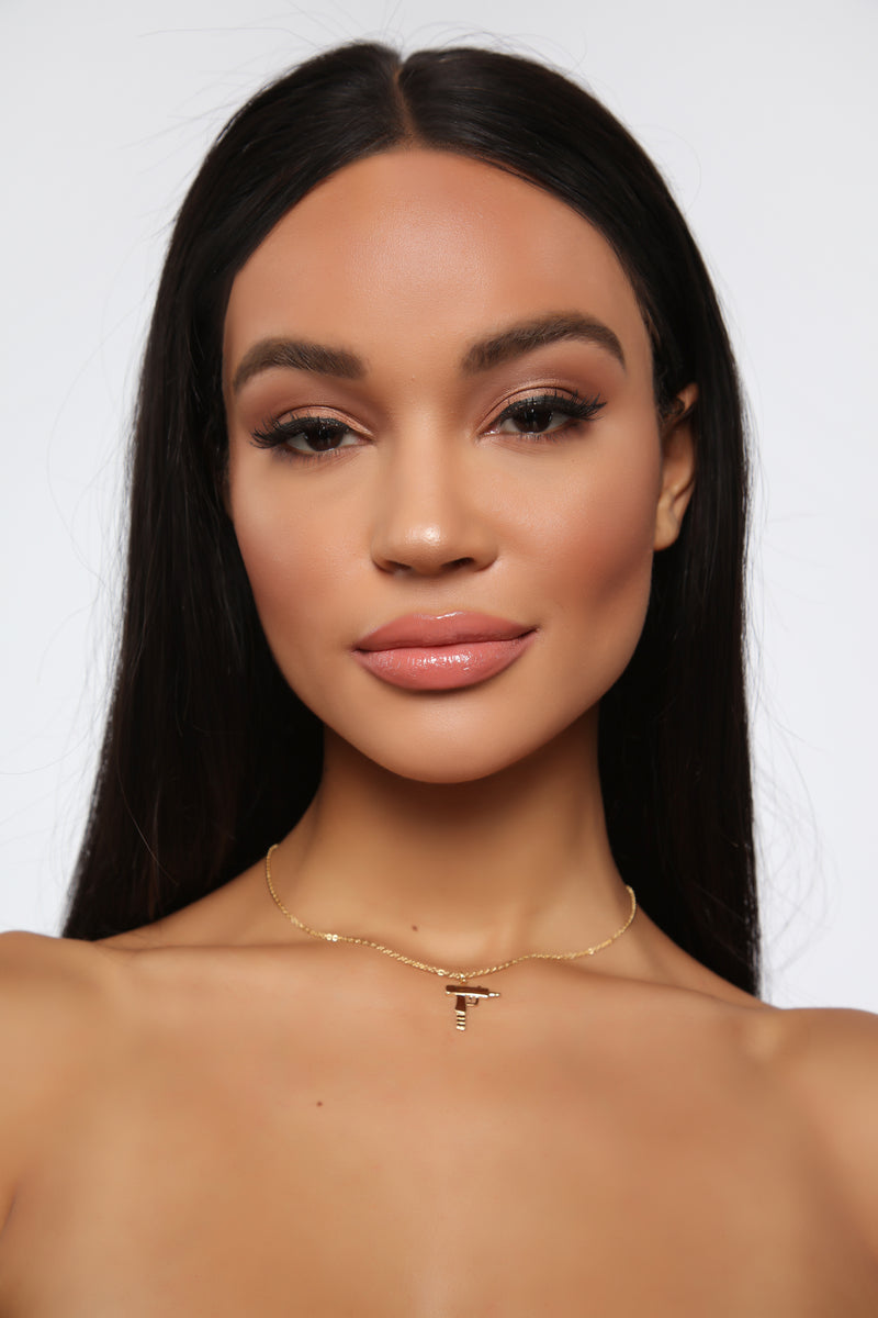 Semmi Pendant Necklace Gold Fashion Nova, Jewelry Fashion Nova