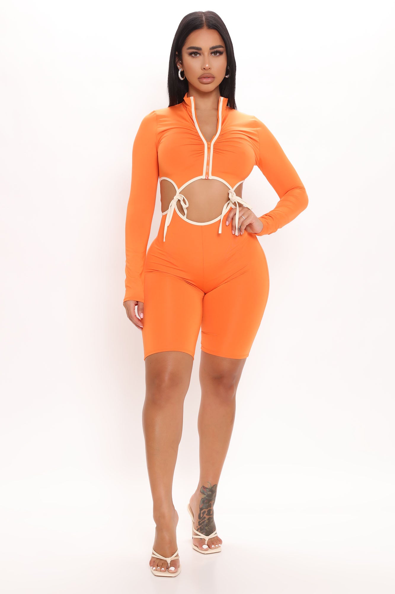 Orange jumpsuit kmart shop