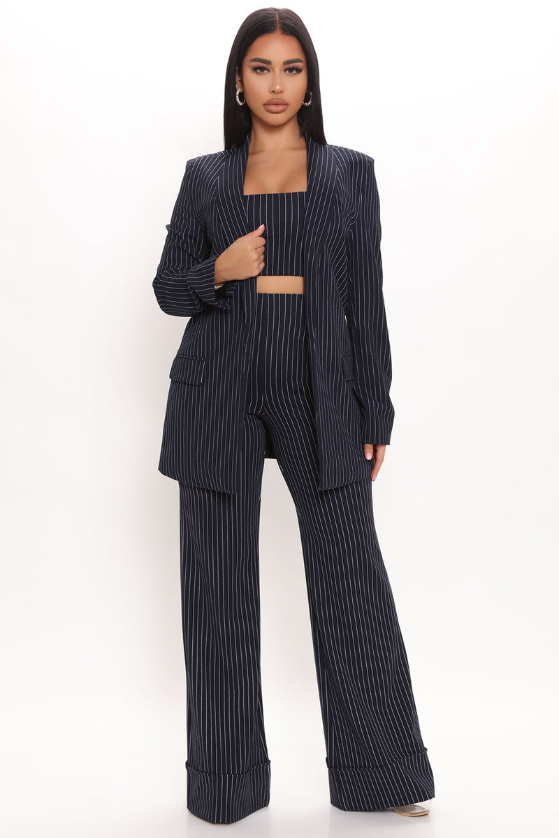 Dahlia Blazer - Navy/combo | Fashion Nova, Jackets & Coats | Fashion Nova