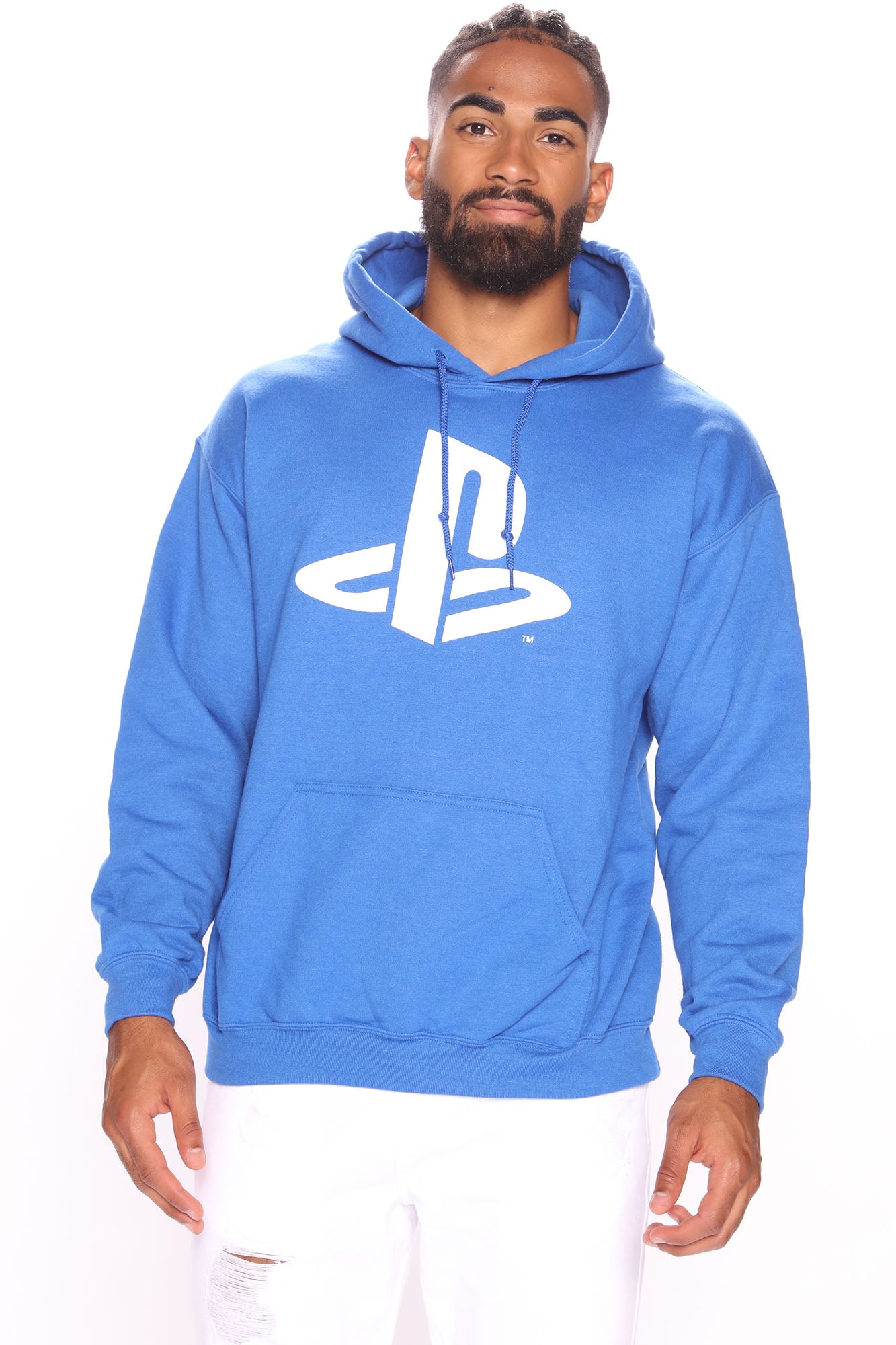 gnist Et kors kiwi PlayStation Hoodie - Royal | Fashion Nova, Mens Graphic Tees | Fashion Nova