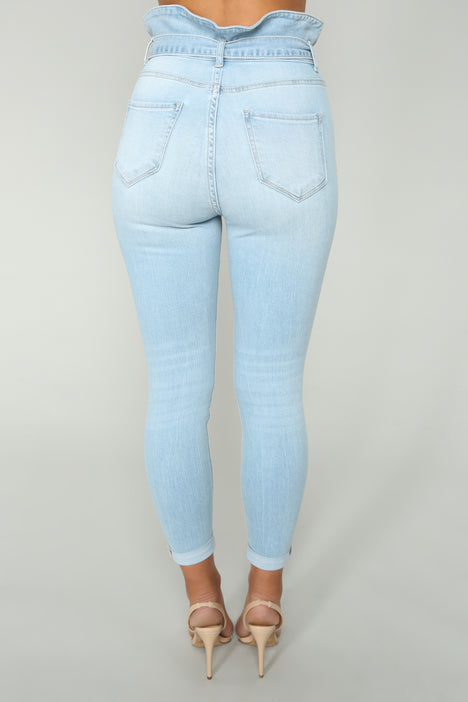 Rhapsody paper shop bag jeans
