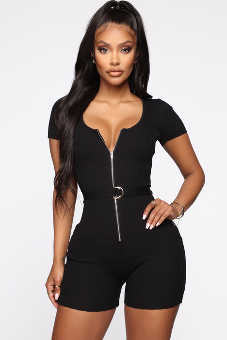 Fashion nova jumpsuit sales shorts