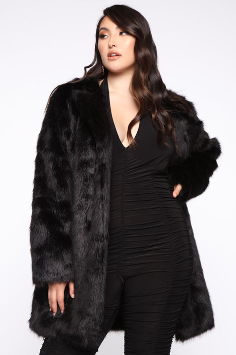 Fashion nova shop franchesca fur jacket