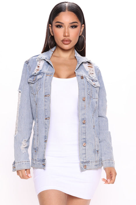 Stereo Love Denim Jacket Vintage