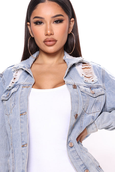 Stereo Love Denim Jacket Vintage