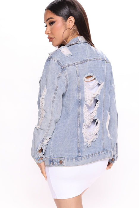 Stereo Love Denim Jacket Vintage
